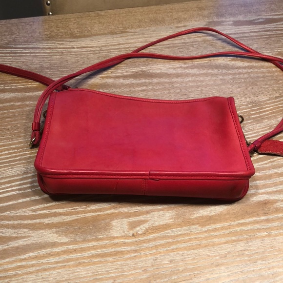 red coach purse small